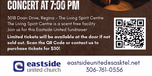 Jeffery Straker Concert at Eastside United