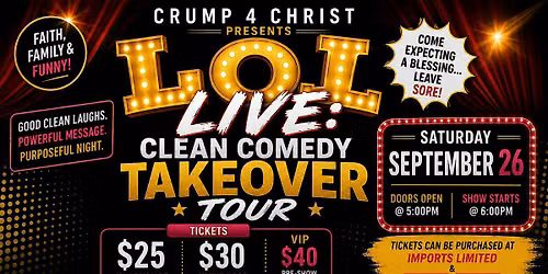 LOL Live: Clean Comedy Takeover
