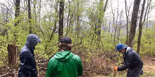 Trail Maintenance Day at Devou Park
