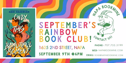 Rainbow Book Club: Only This Beautiful Moment by Abdi Nazemian