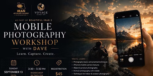 Mobile Photography Workshop with Dave
