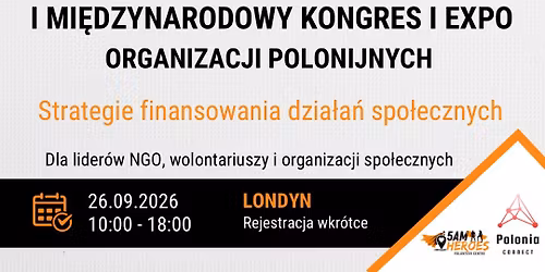 I Mi\u0119dzynarodowy Kongres i Expo Organizacji Polonijnych