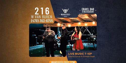 Cherise Carver & Crimson Road LIVE at the Gravel Bar at Wanderoo Lodge