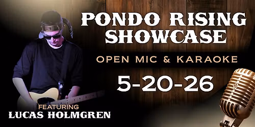 Pondo Rising Showcase feat. Lucas Holmgren