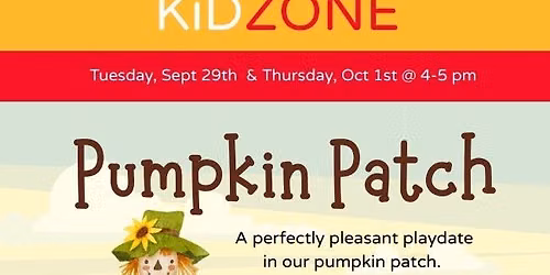 Kid Zone: Pumpkin Patch