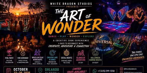 The Art of Wonder \u2022 Orlando 2026 \u2022 A Creative B. Zouk Experience