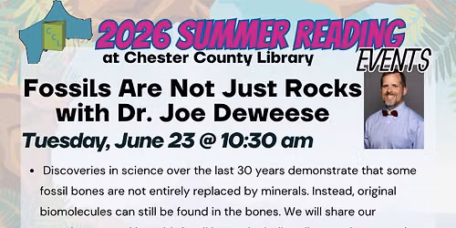 Fossils Are Not Just Rocks with Dr. Joe Deweese