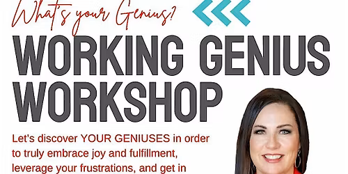 Working Genius Productivity Workshop