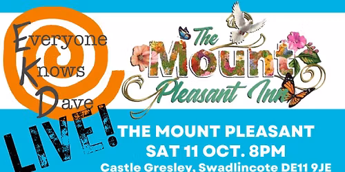 EKD Live at The Mount Pleasant Inn, Castle Gresley
