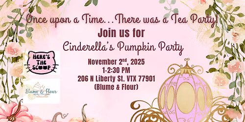 Cinderella's Pumpkin Party