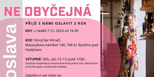 Oslava 2. v\u00fdro\u010d\u00ed projektu NEoby\u010dejn\u00fdch \u017een