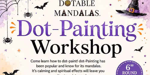 Hanmer-Candy Tray Dot-Painted Mandala Workshop