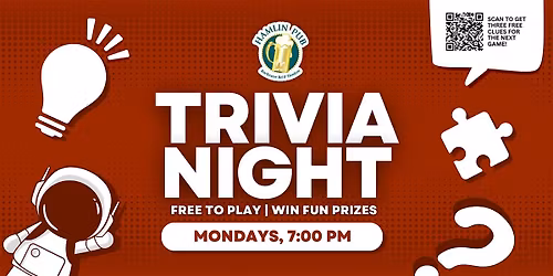 Rochester Hill Trivia Night | Hamlin Pub on Tienken