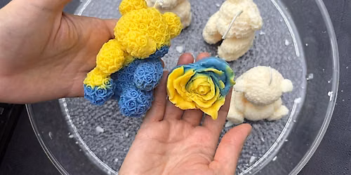 Candle Making Workshop: Create Candle Bear & Heart