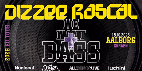 Dizzee Rascal - 2026 EU TOUR \/\/ Skr\u00e5en