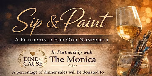 Sip , Paint & dine for a cause