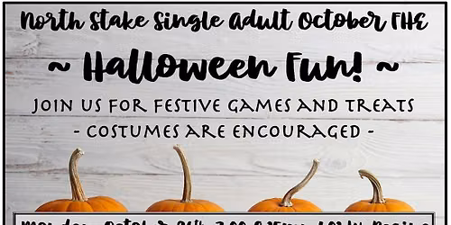 Single Adult FHE activity