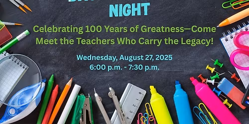 Back to School Night