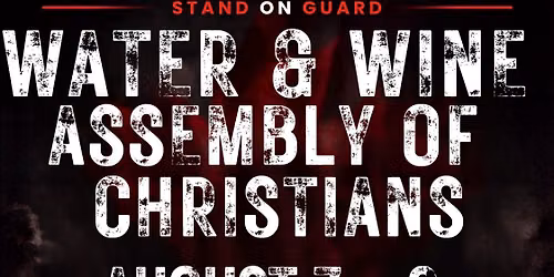 Stand on Guard cross- Canada event 