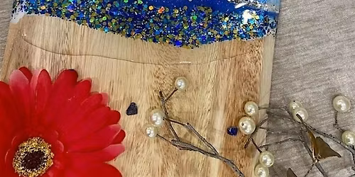 Cheese Board  Resin Workshop