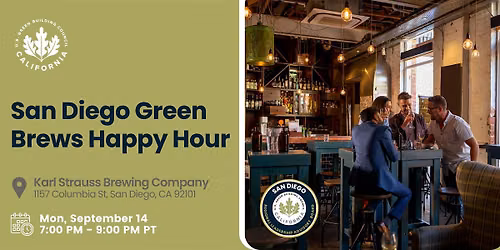 San Diego Green Brews Happy Hour