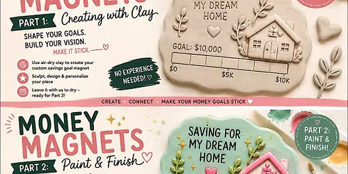 Money Magnets - Part 1: Crafting with Clay