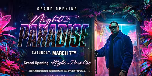Night in Paradise Grand Opening \u2013 Saturday March 7th | South Beach Astoria