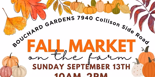 FALL MARKET ON THE FARM