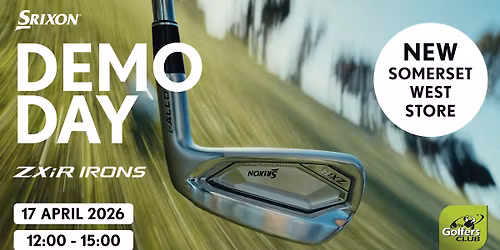 Srixon ZXiR Irons Fitting Day | Somerset West