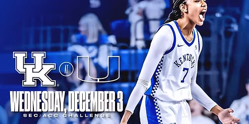 Kentucky Wildcats at Miami Hurricanes Womens Basketball