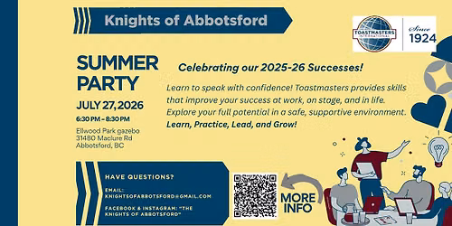 KoA Summer Party Celebration!