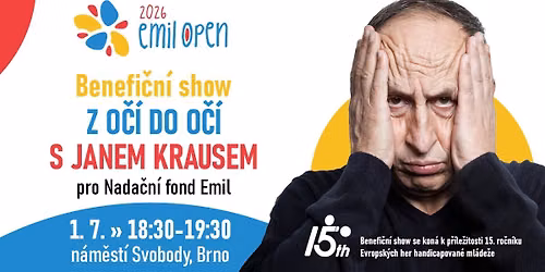 Benefi\u010dn\u00ed show Z o\u010d\u00ed do o\u010d\u00ed s Janem Krausem