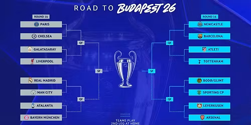 Round of 16 Champions League 