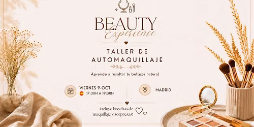 Taller de automaquillaje en MADRID