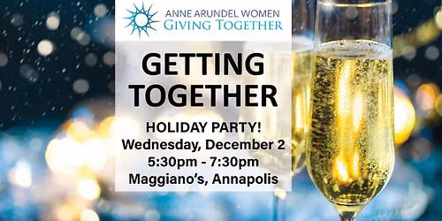 Getting Together: Holiday Happy Hour