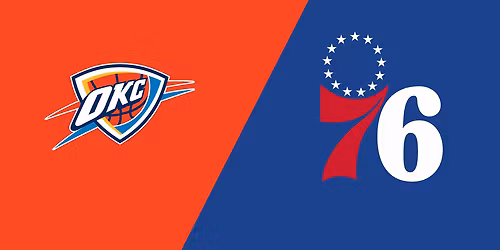 Parking Oklahoma City Thunder at Philadelphia 76ers