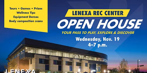 Lenexa Rec Center Open House