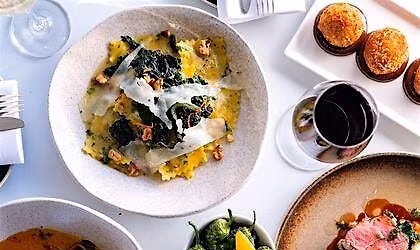 3 Course Meal @ OXO Tower Brasserie With A Glass Of Bubbly