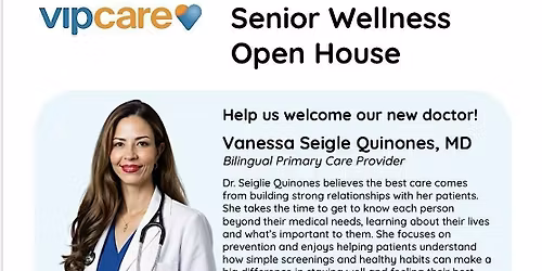 VIPcare Senior Wellness Open House Event