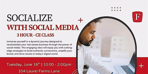 Lunch & Learn: Socialize with Social Media (3 Hour CE Credit)