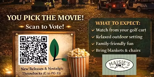 Howell Golf Cart Drive-In at Maisie's Green Brae