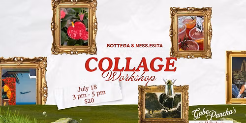 Creators & Cocktails: Collage Workshop