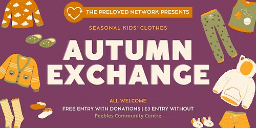 Autumn Exchange: Kids' clothing swap 2026