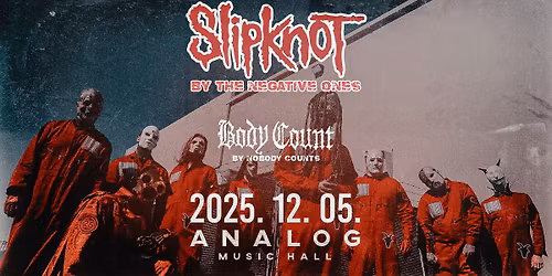 Slipknot by The Negative Ones \ud83d\udca5 Analog Music Hall