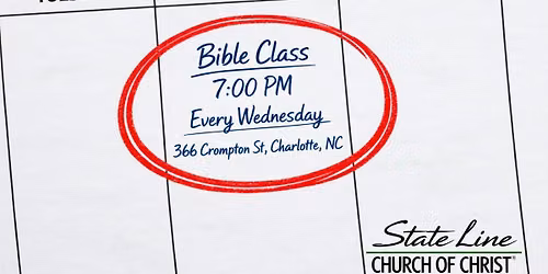 Midweek Bible Classes