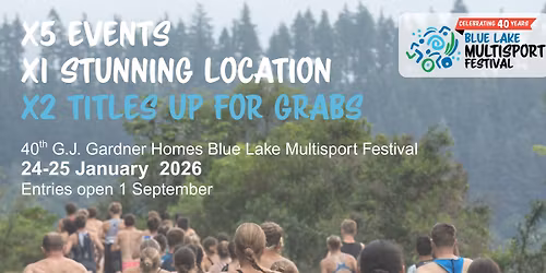 2026 Blue Lake Multisport Festival - The 40th Edition