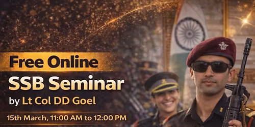 Free online orientation seminar on the Services Selection Board (SSB) interview process Psych Trng