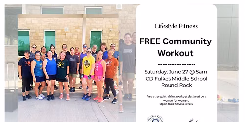Copy of Free Community Workout
