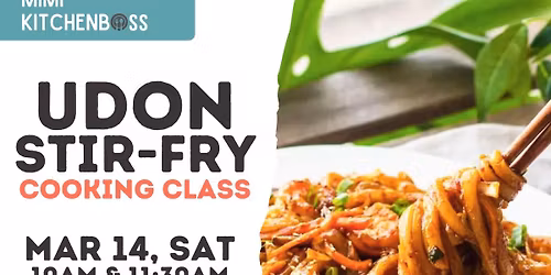 Udon Stir-Fry Cooking Class
