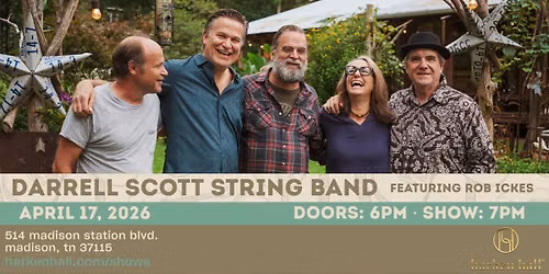 Darrell Scott String Band at Chapman Cultural Center